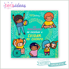 Cargar imagen en el visor de la galería, Libro MiniAmigos me enseñan a cuidar mi cuerpo - Autocuidado - Prevención - Actividades para Pintar - Para niños desde 4 años