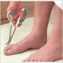 Cargar imagen en el visor de la galería, Tijera cortauñas para pies de largo alcance Easi-Grip - creAcciones