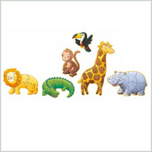 Cargar imagen en el visor de la galería, Puzzle progresivo Animales (6 un)
