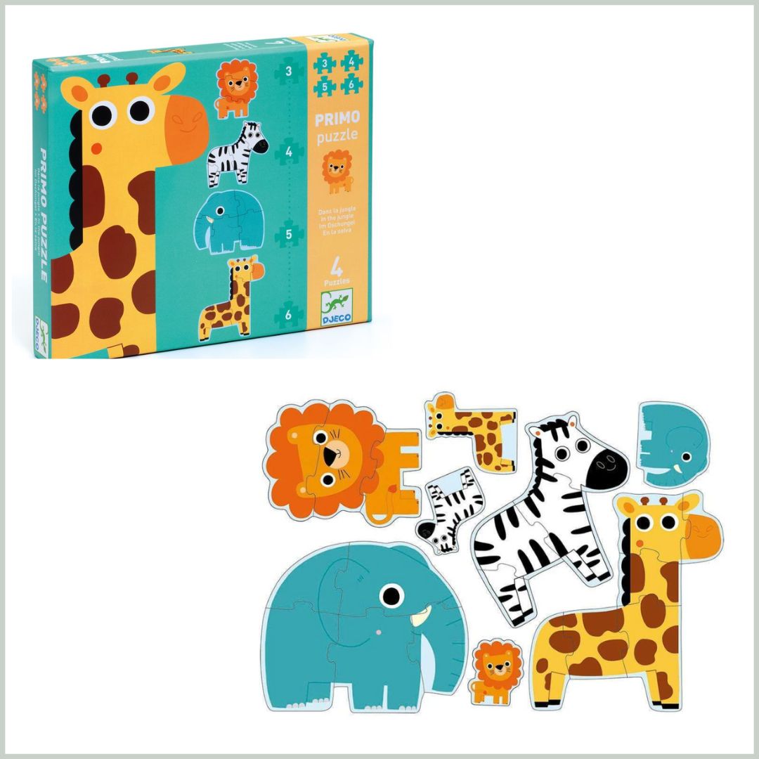 Puzzle progresivo en la jungla