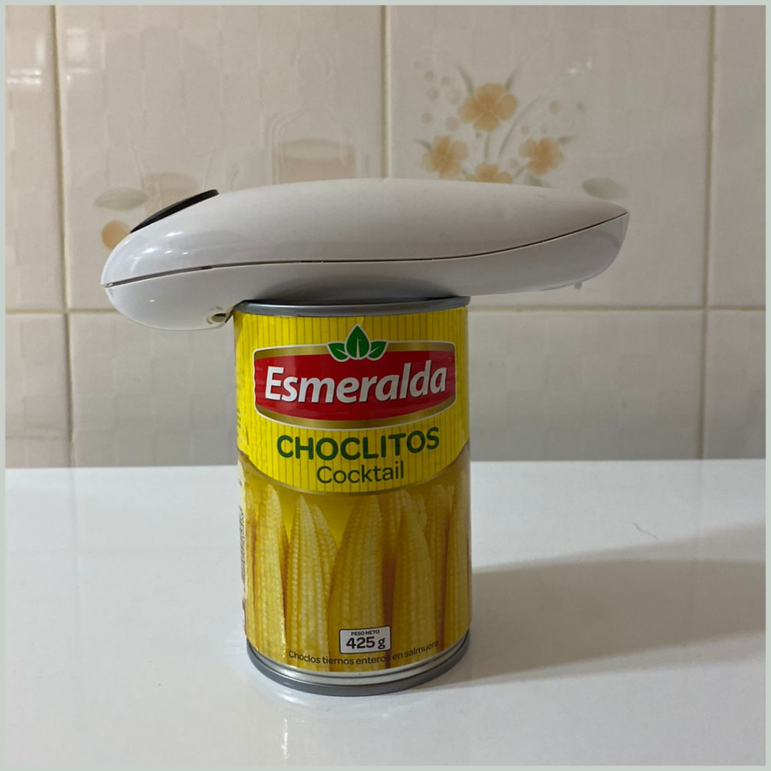 Abridor eléctrico de latas